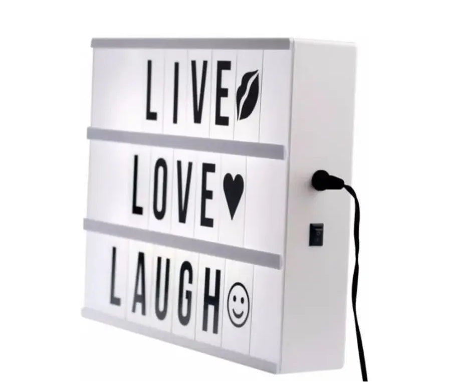 Pizarra Letras Led