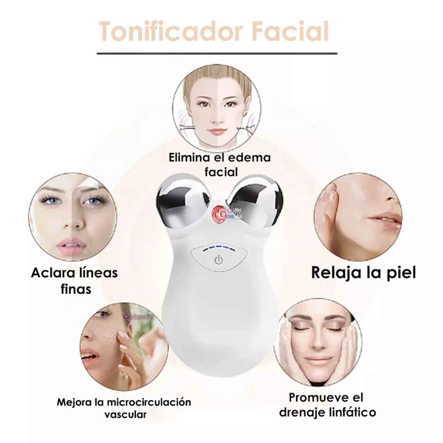 Masajeador Facial USB