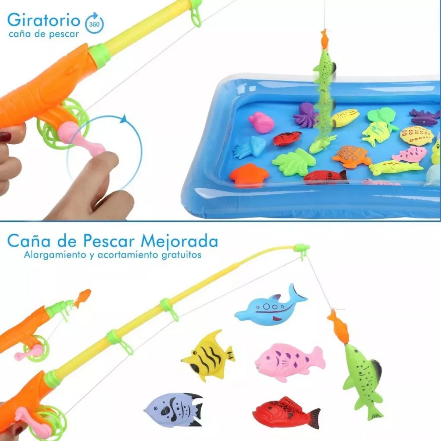 Juego Pesca Magnética para Niños