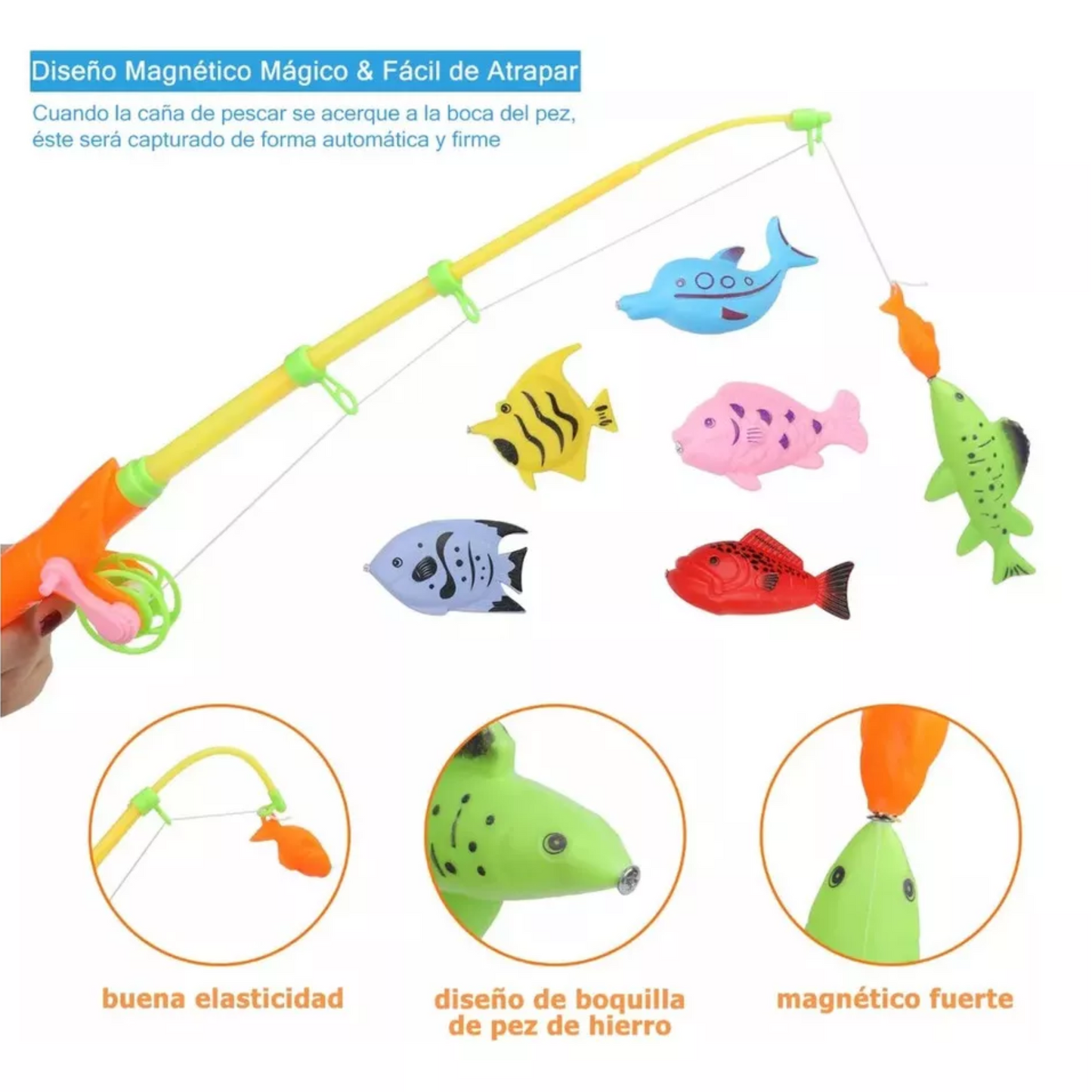 Juego Pesca Magnética para Niños