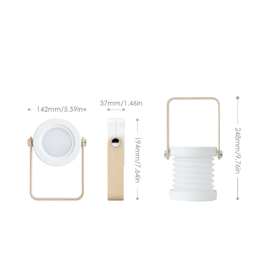 Lámpara Led Plegable Recargable USB