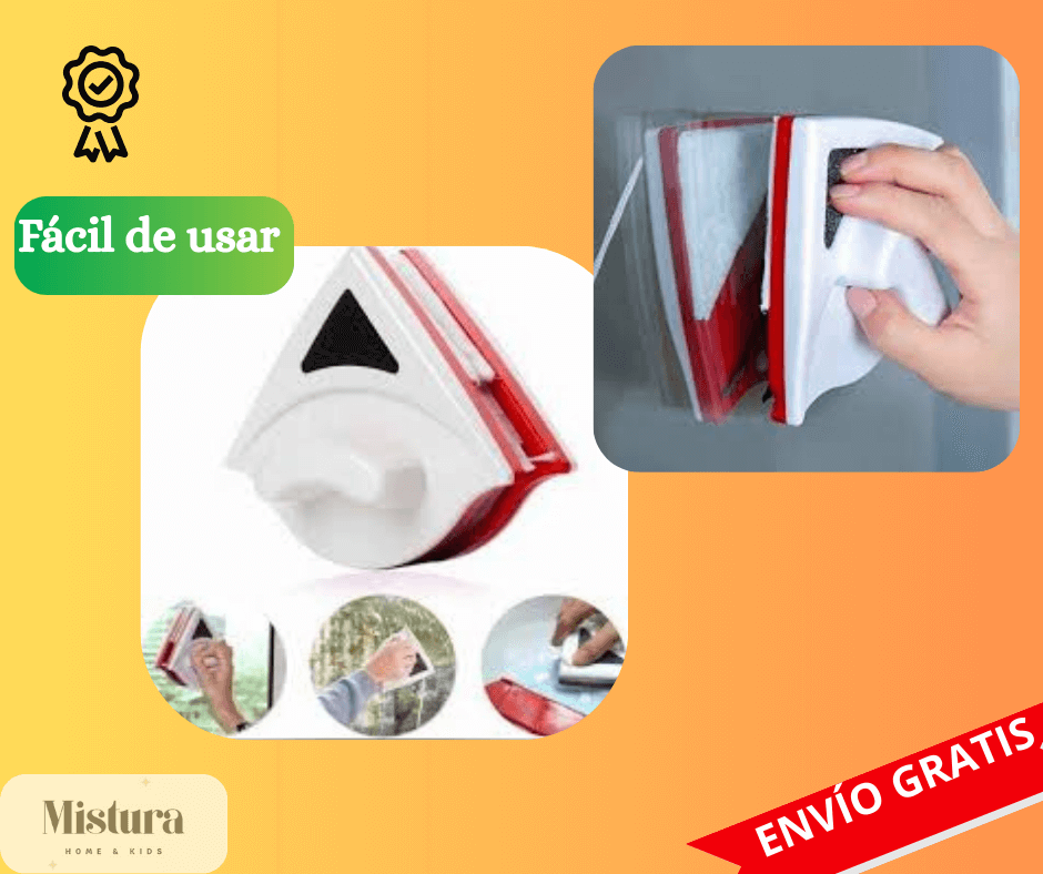 Limpia Vidrios Magnético