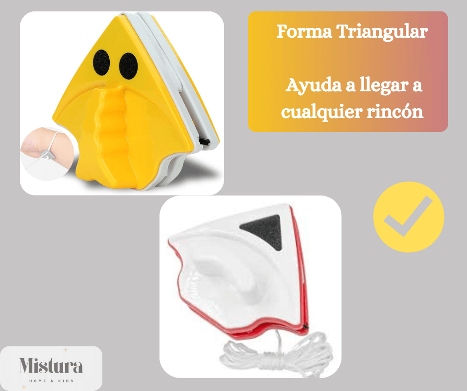 Limpia Vidrios Magnético