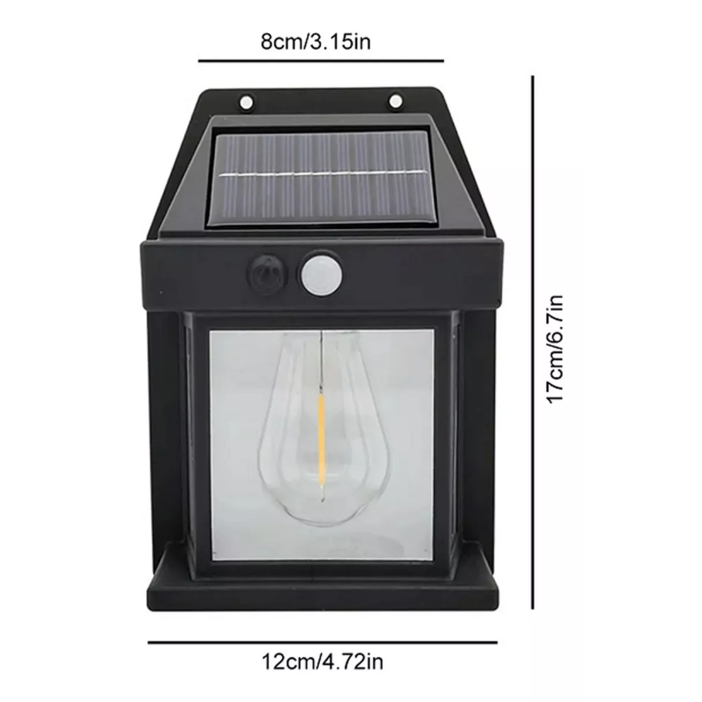 Lámpara Led Solar Exterior Sensor