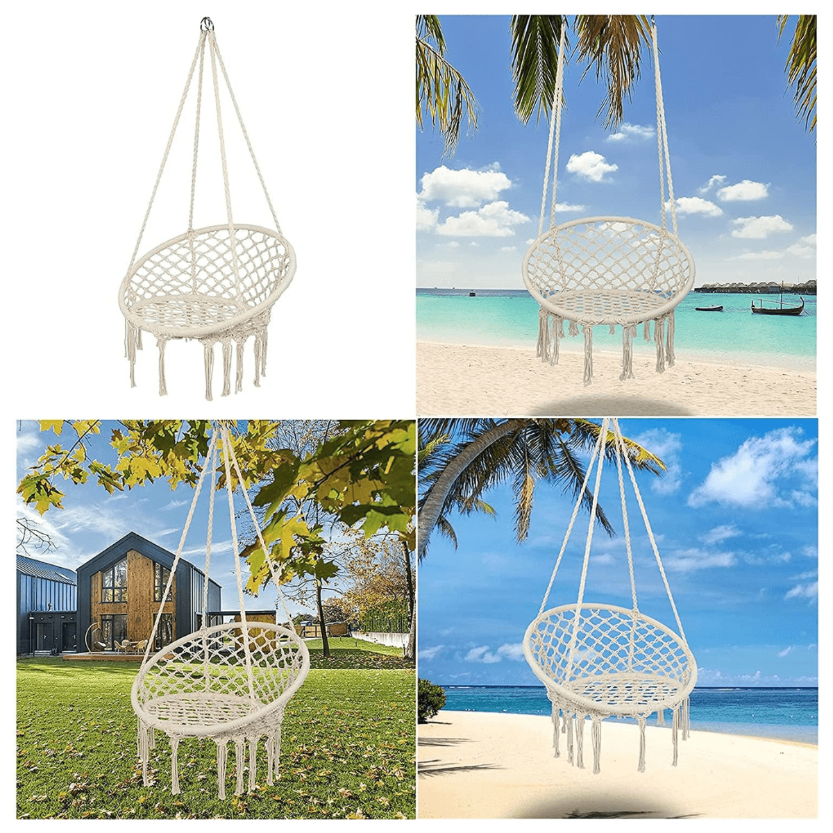 Silla Hamaca Macramé