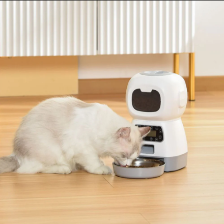 Dispensador de comida para mascotas automático