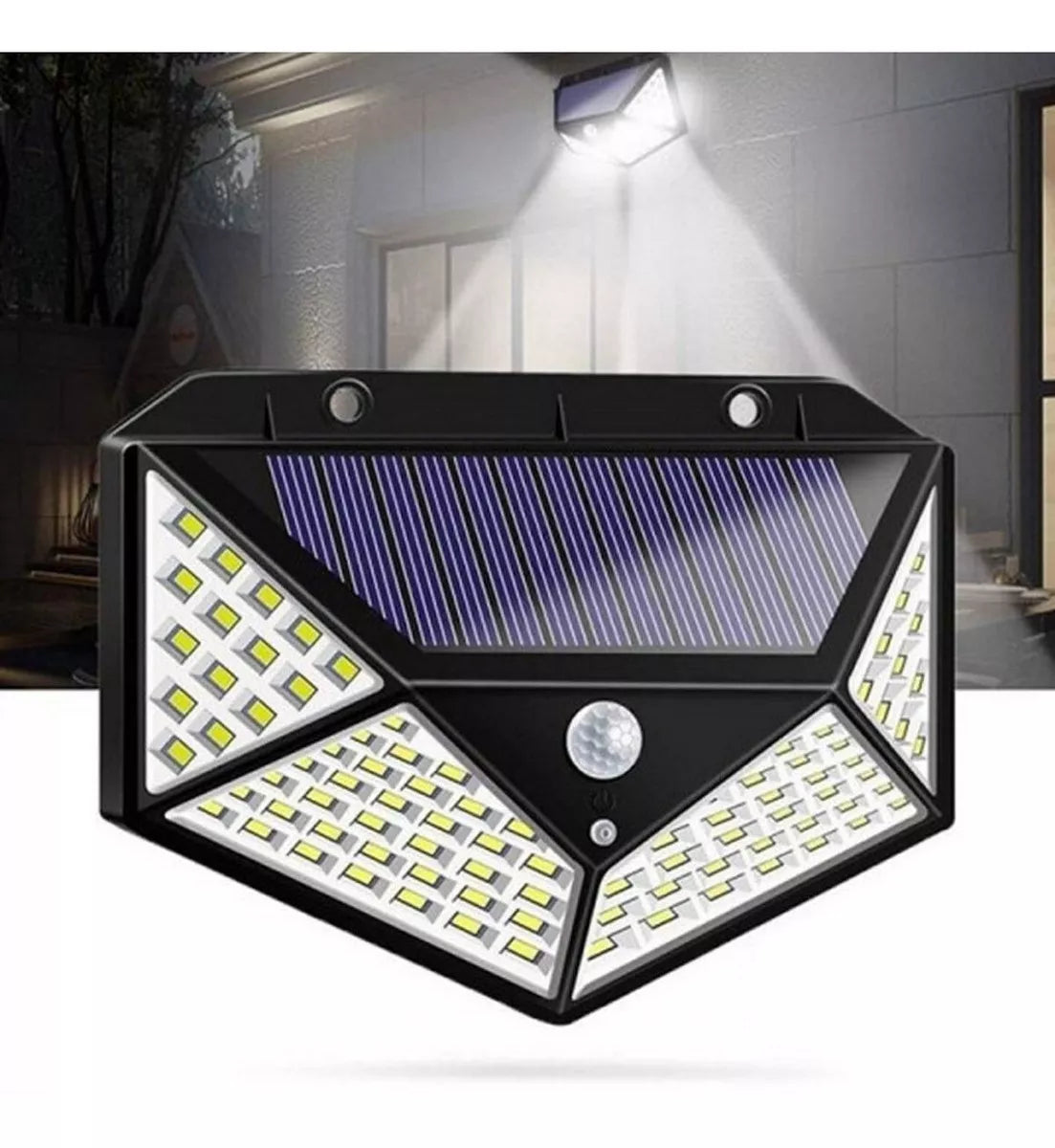 Lámpara LED carga solar