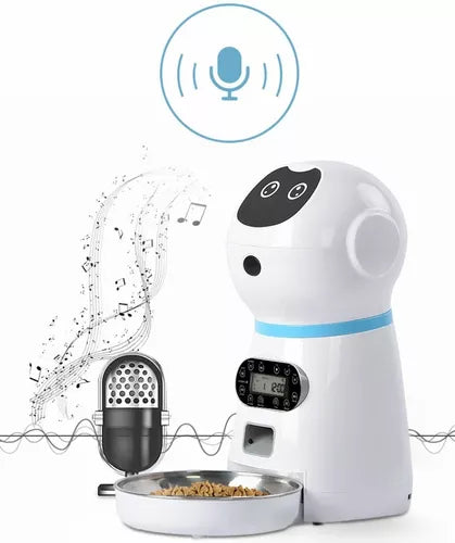 Dispensador de comida para mascotas automático