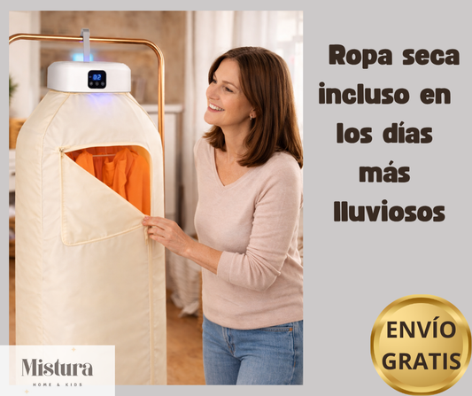 Secadora Dry Clean - Ropa seca en minutos, sin humedad 👔👕✨