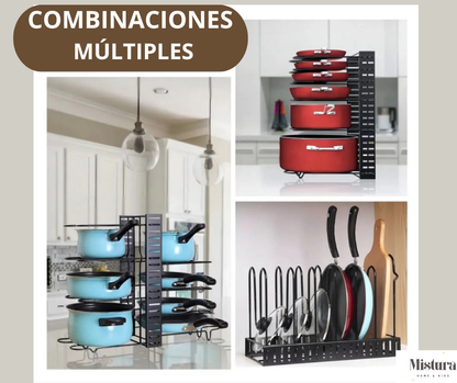 Organizador Max - Renueva tu cocina con más orden y practicidad 🍳🥘✨