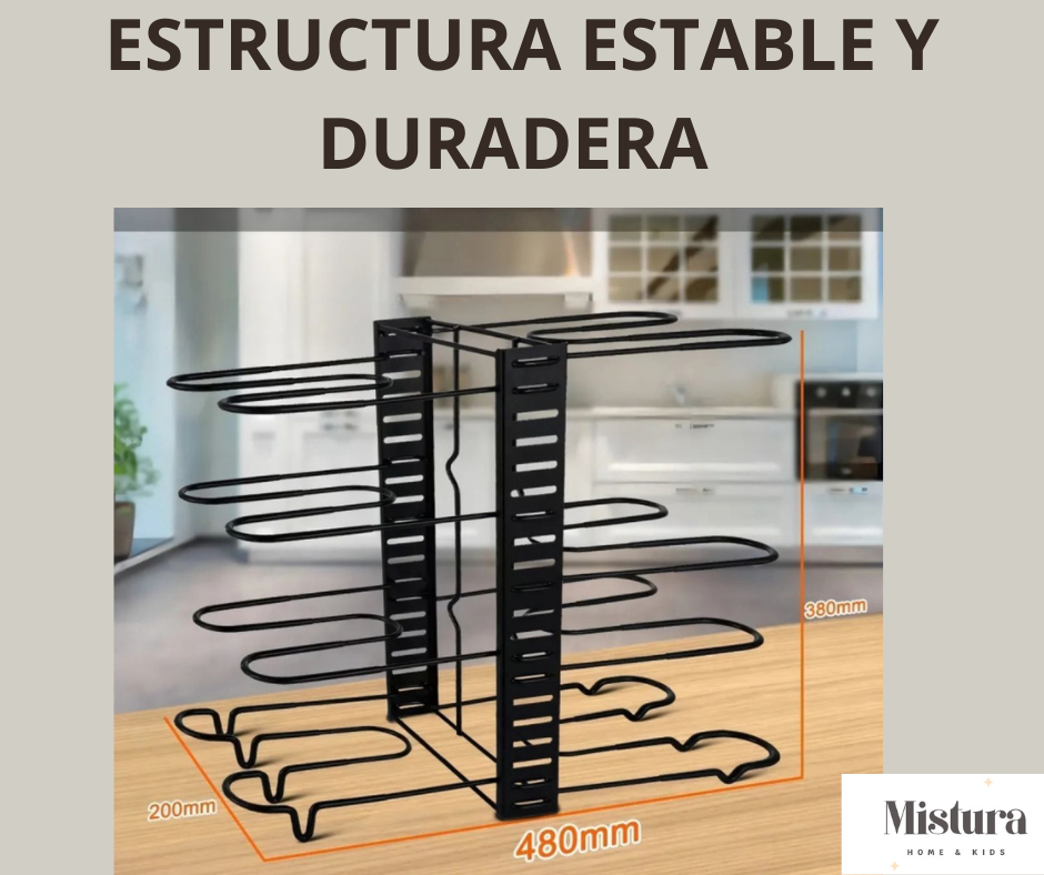 Organizador Max - Renueva tu cocina con más orden y practicidad 🍳🥘✨