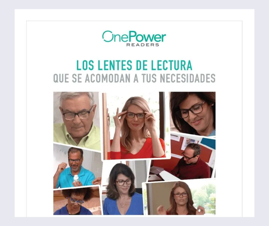 Lentes One Power Full - Un solo lente práctico para tus actividades del día 👓😎