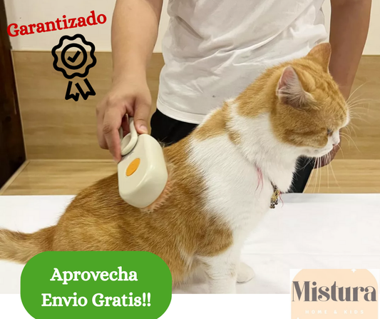 Cepillo de vapor para mascotas
