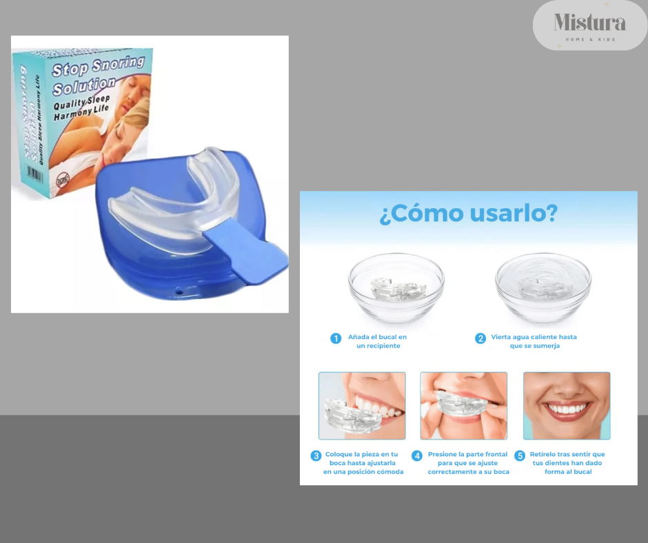 Placa Mandibular -Anti Bruxismo -Anti Ronquido/ Sueños sin interrupciones😃