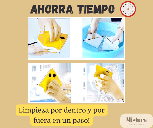 Limpia Vidrios Magnético
