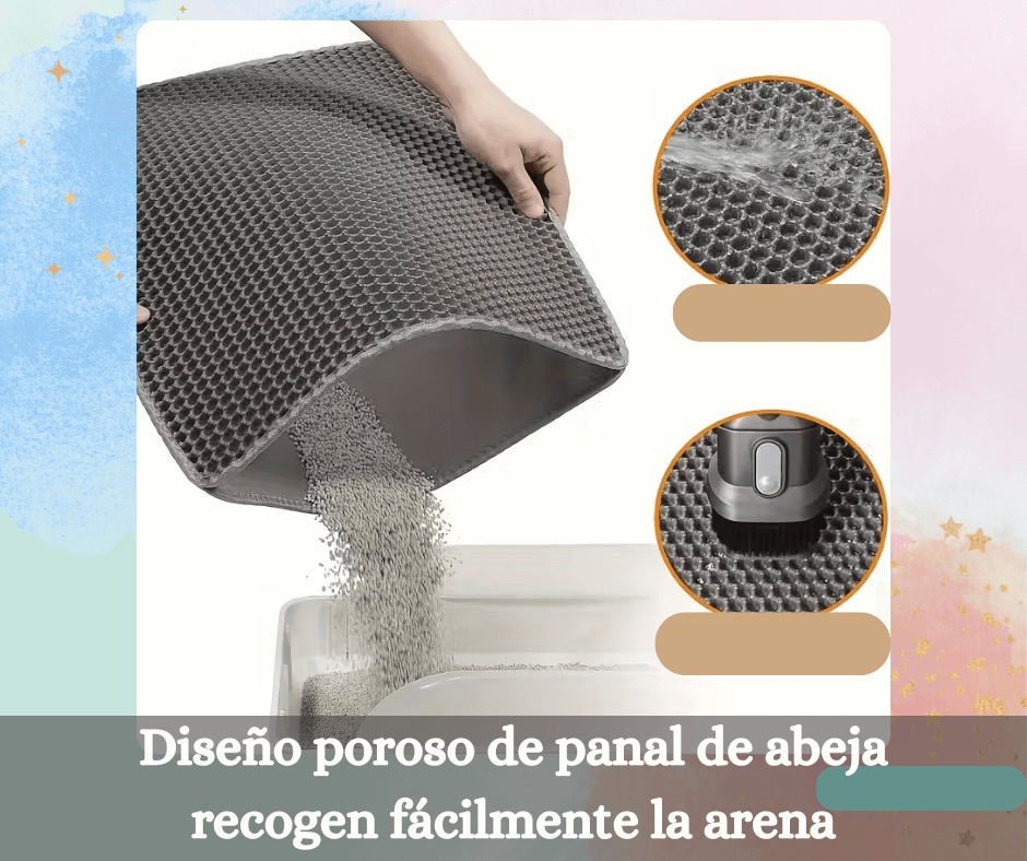 Alfombra Atrapa Arena😺La Solución al problema de una vez