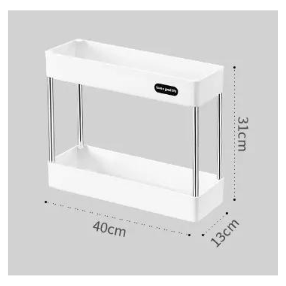 Estante Apilable Compacto