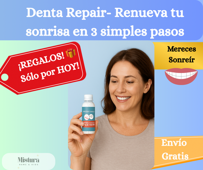Denta Repair - Renueva tu Sonrisa en 3 simples pasos 👄