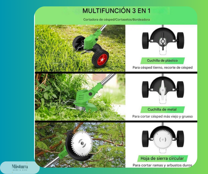 EcoGreen - Potencia inalámbrica para un césped hermoso en minutos 🌱🍃