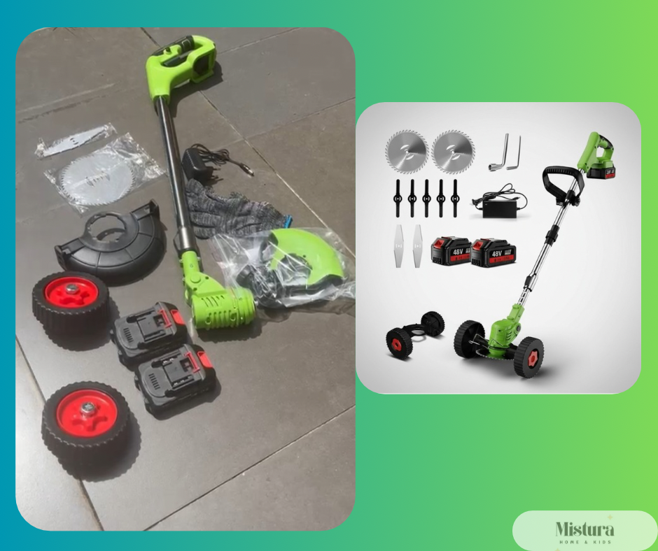 EcoGreen - Potencia inalámbrica para un césped hermoso en minutos 🌱🍃