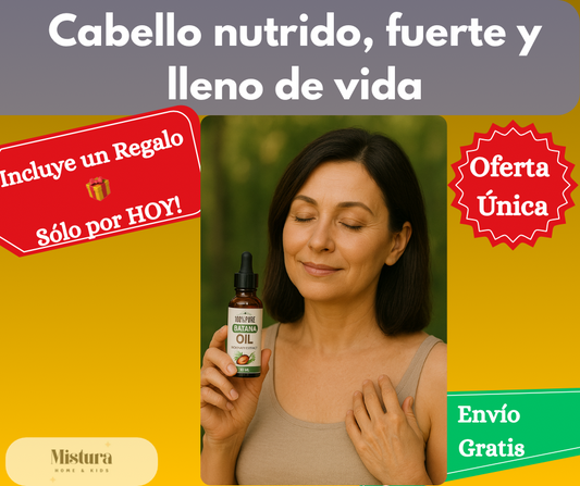 Aceite Batana - Cabello Nutrido, Fuerte y Lleno de Vida ✨