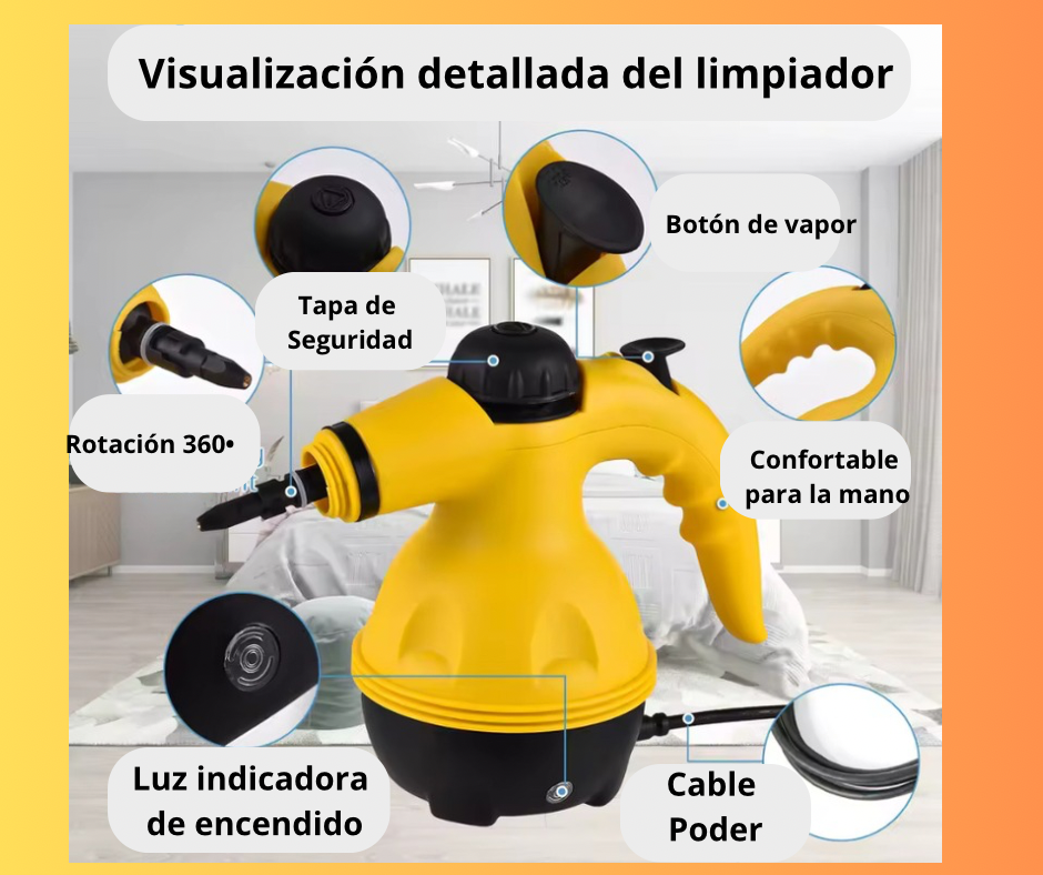 VapoClean Pro – Limpieza profunda en solo minutos ⏰