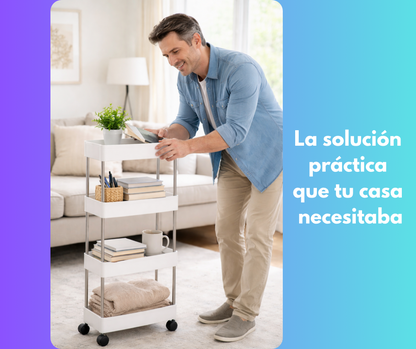 Carrito Ordena Check -  Aprovecha cada rincón de tu casa ✨💡👏