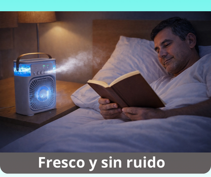 Ventilador Aqua Pro –Aire Más Fresco y Confortable Al Instante 🧊💧😊