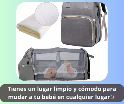 Mochila Baby Easy- Mantén ordenado y listo en cada salida con tu bebé 👶💙