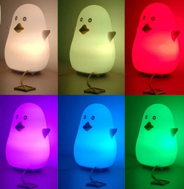 Lámpara de noche Patito USB