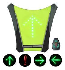 Chaleco señalizador para bicicleta