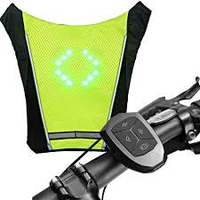 Chaleco señalizador para bicicleta