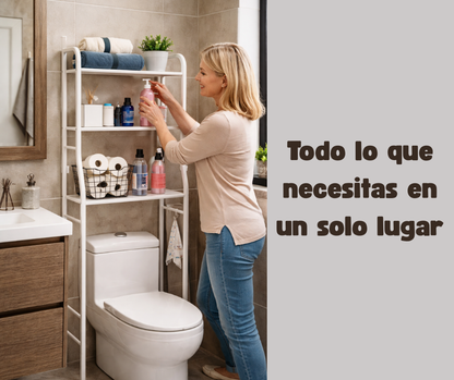 Estante Multiuso Pro- Convierte los espacio en almacenamiento útil 💡✨