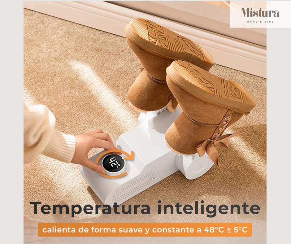 Secador Step Pro – Seca tus zapatos y reduce la humedad de forma rápida y práctica 👟👞✨