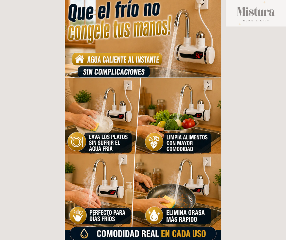 TermoFlow- Agua caliente al instante en tu cocina 💧♨️✨