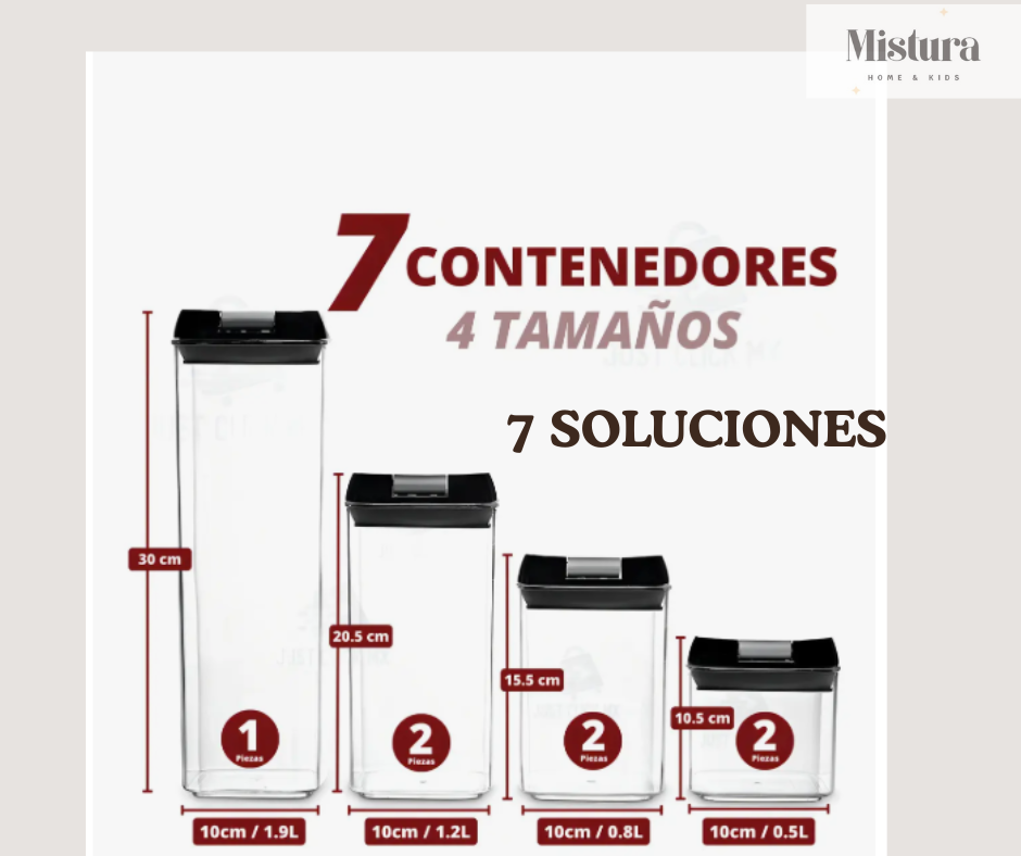OrdenaPro 7 - Organiza tu despensa y conserva tus alimentos ✨🫘🍚