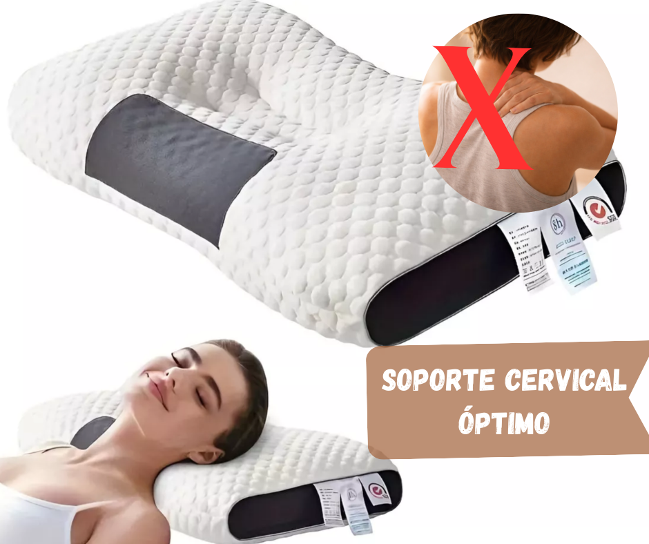 Almohada Sleep Pro - Duerme Mejor y Rinde Más al Día Siguiente ☺️✨