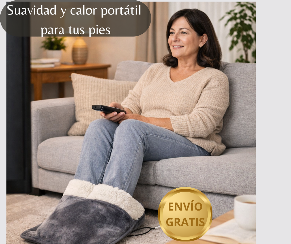 Thermo Plush - Suavidad y calor portátil para tus pies donde estés en segundos ☺️✨