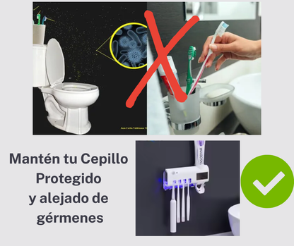 CleanBrush - Cepillos protegidos y pasta siempre lista para usar ✨☺️