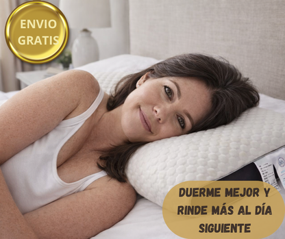 Almohada Sleep Pro - Duerme Mejor y Rinde Más al Día Siguiente ☺️✨