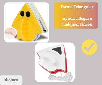 Limpia Vidrios Magnético