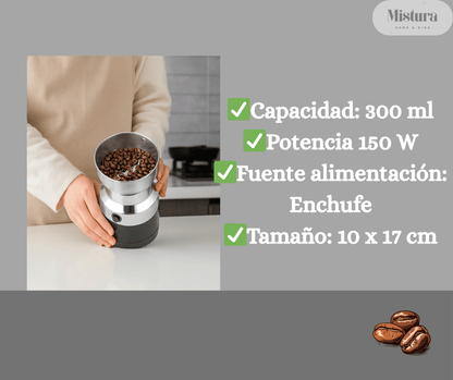 GranoMaster – Muele café, especias y granos en segundos 😍