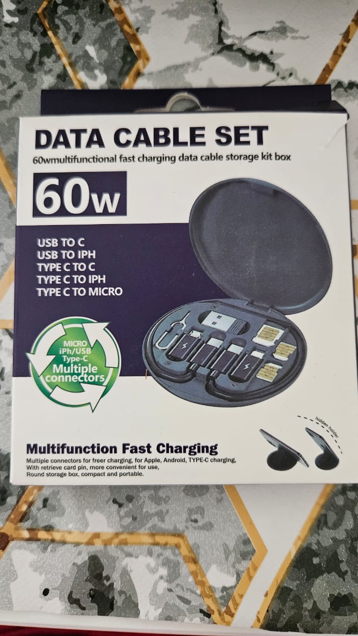Kit cables carga rápida